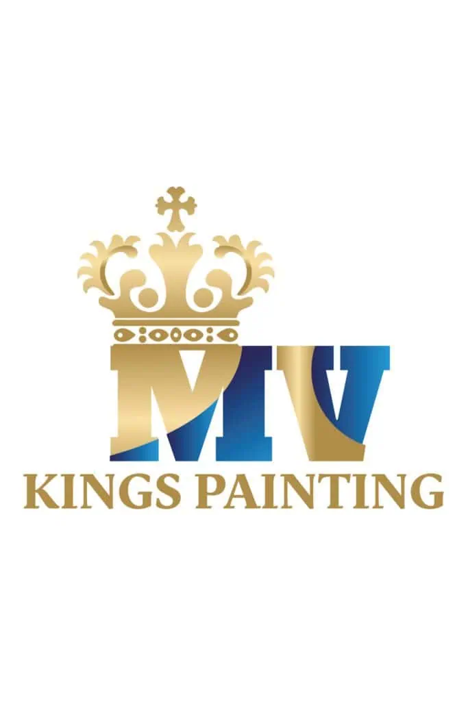 Official Kings Painting logo with crown and stylistic initials.